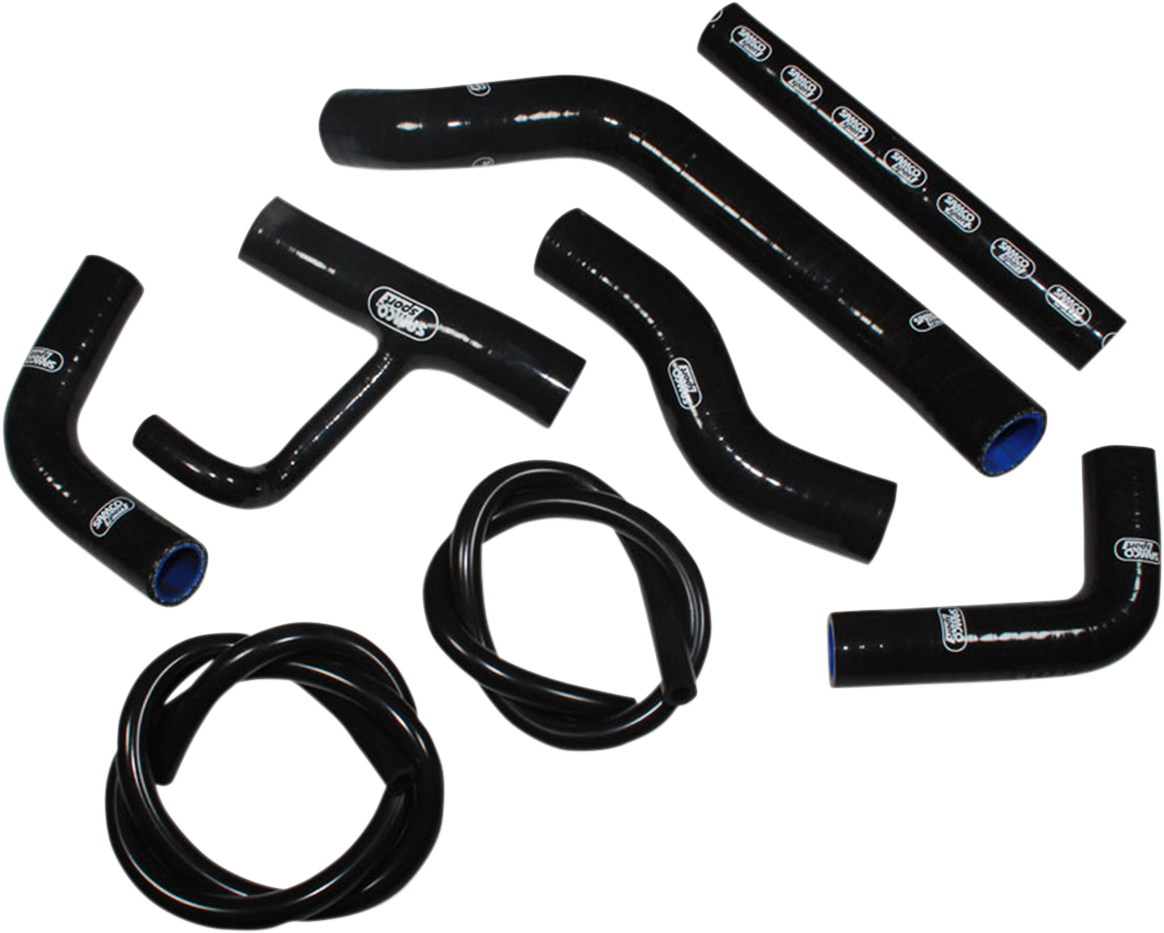 Kit tubi radiatore Samco Sport DUC-30 BLK per Ducati Hypermotard Hyperstrada 939