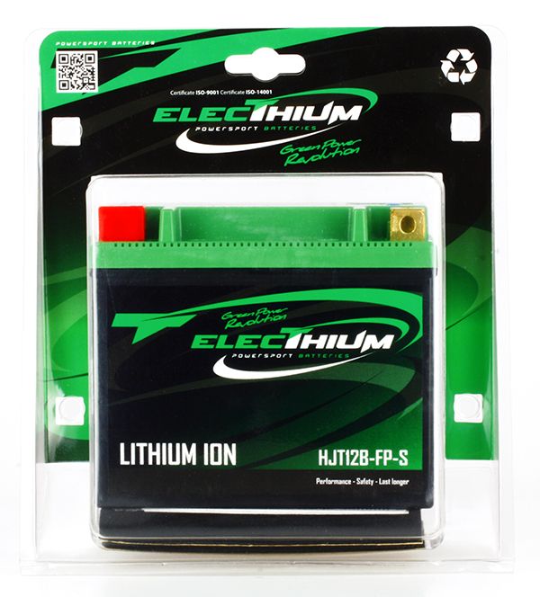 Electhium - Batteria al litio Per Ducati cca 350 MONTA PERFETTAMENTE NEL PORTA BATTERIA DUCATI I.E.