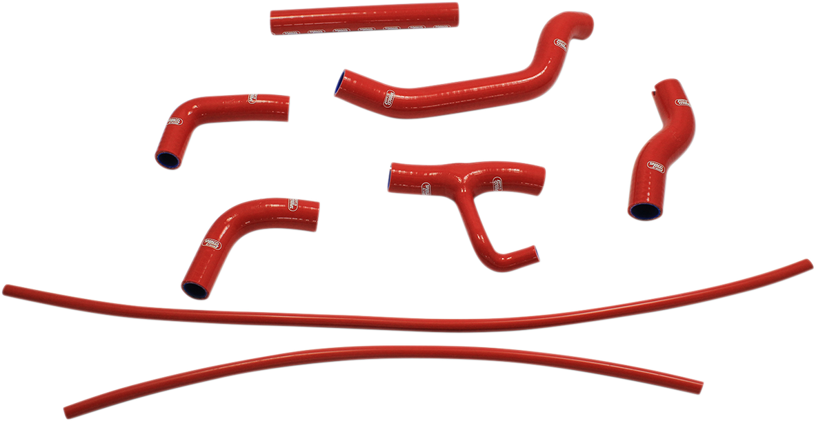 Kit tubi radiatore Samco Sport DUC-30-RED per Ducati Hypermotard Hyperstrada 939