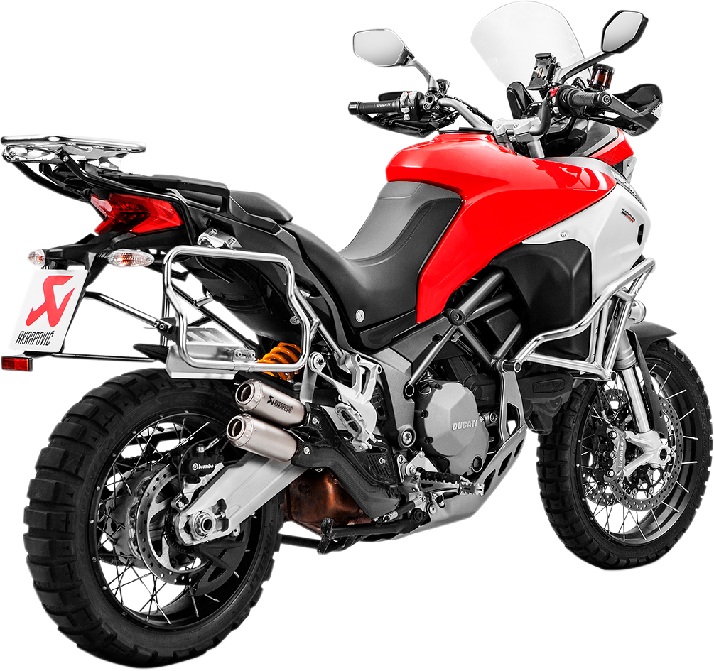 Silenziatore slip-on in titanio DUCATI MULTISTRADA