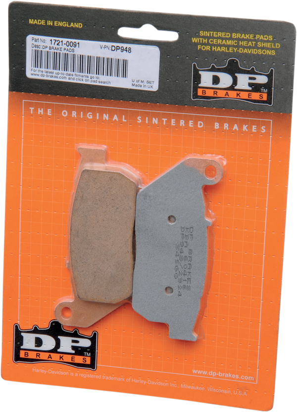 Pastiglie freno sinterizzate DP standard DUCATI MULTISTRADA MONSTER STREETFIGHTER