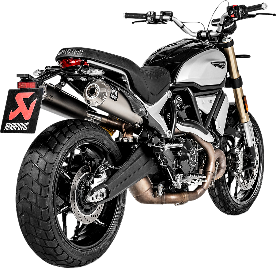 Silenziatore slip-on in titanio DUCATI SCRAMBLER