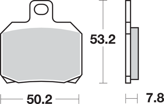 Pastiglie freno LS Street Excel Sintered Rear Brake Pads DUCATI MULTISTRADA PANIGALE MONSTER