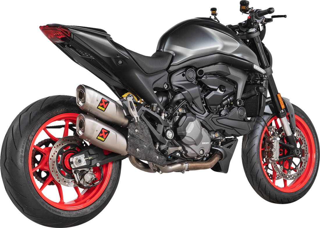 Tubo di raccordo acciaio inossidabile AKRAPOVIC DUCATI DESERT MONSTER