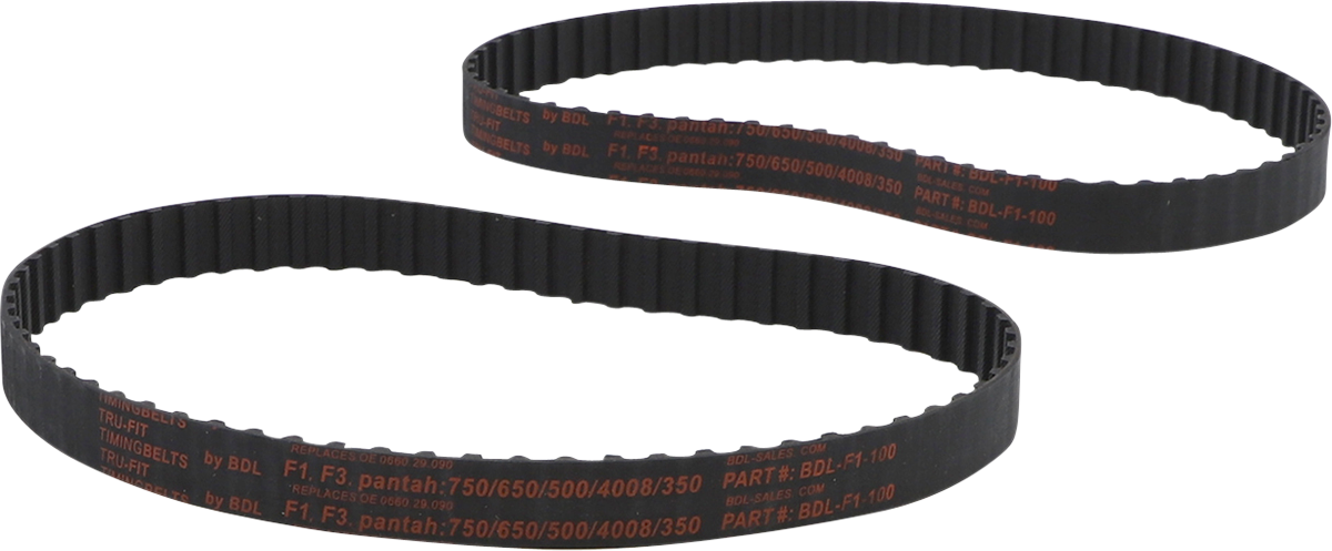Coppia Cinghie per DUCATI MONSTER 600 750 PANTAH 500 600 F1 750 INDIANA 650