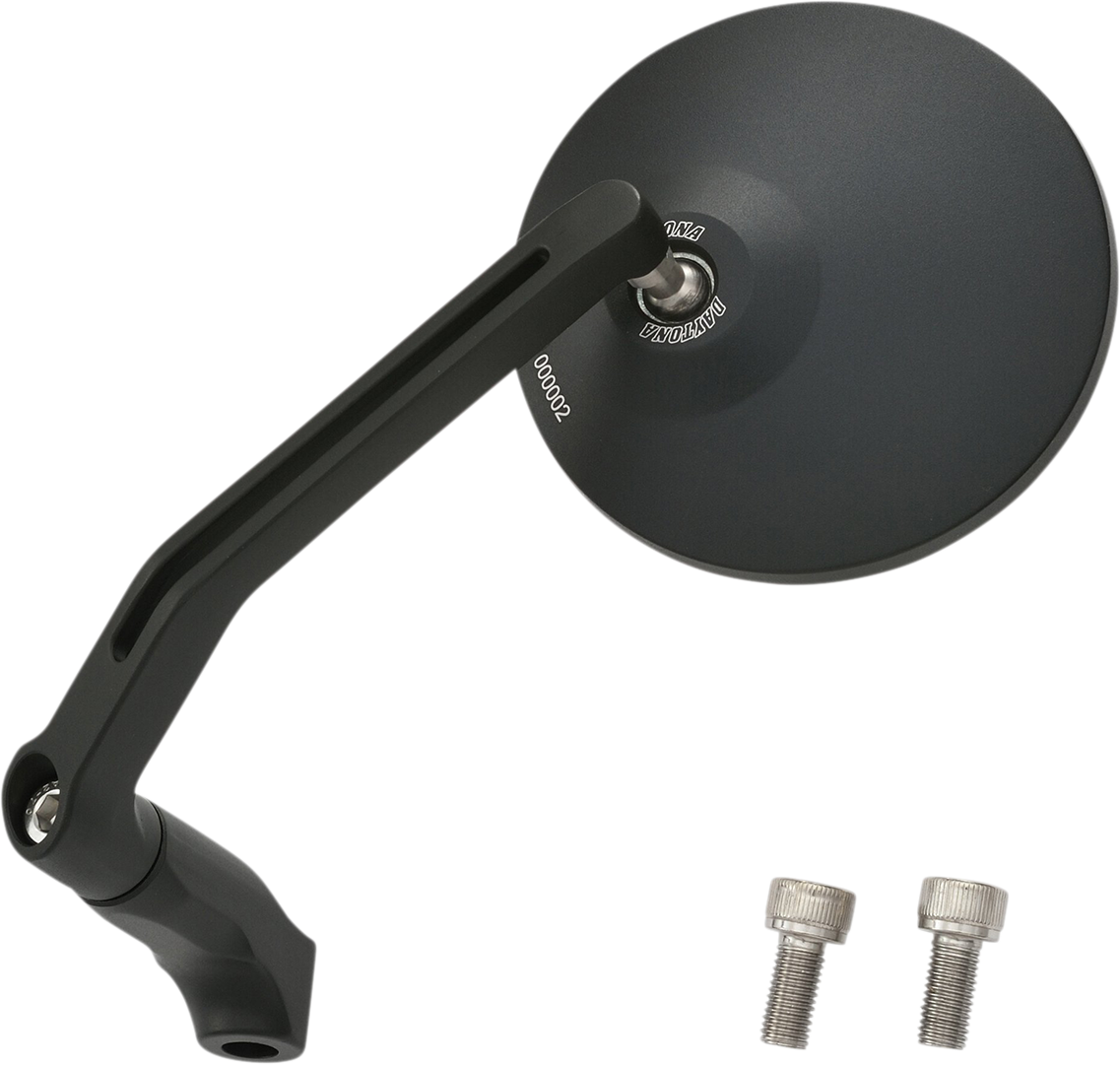 Specchietti per DUCATI DAYTONA 8D-MIRROR-3 ROUND ROD ALU BK 9429