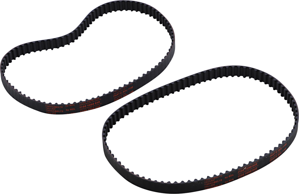 Coppia di Cinghie BELT DRIVES LTD per DUCATI 848 1198 1098 MONSTER 821 1200 STREETFIGHTER HYPER DIAVEL