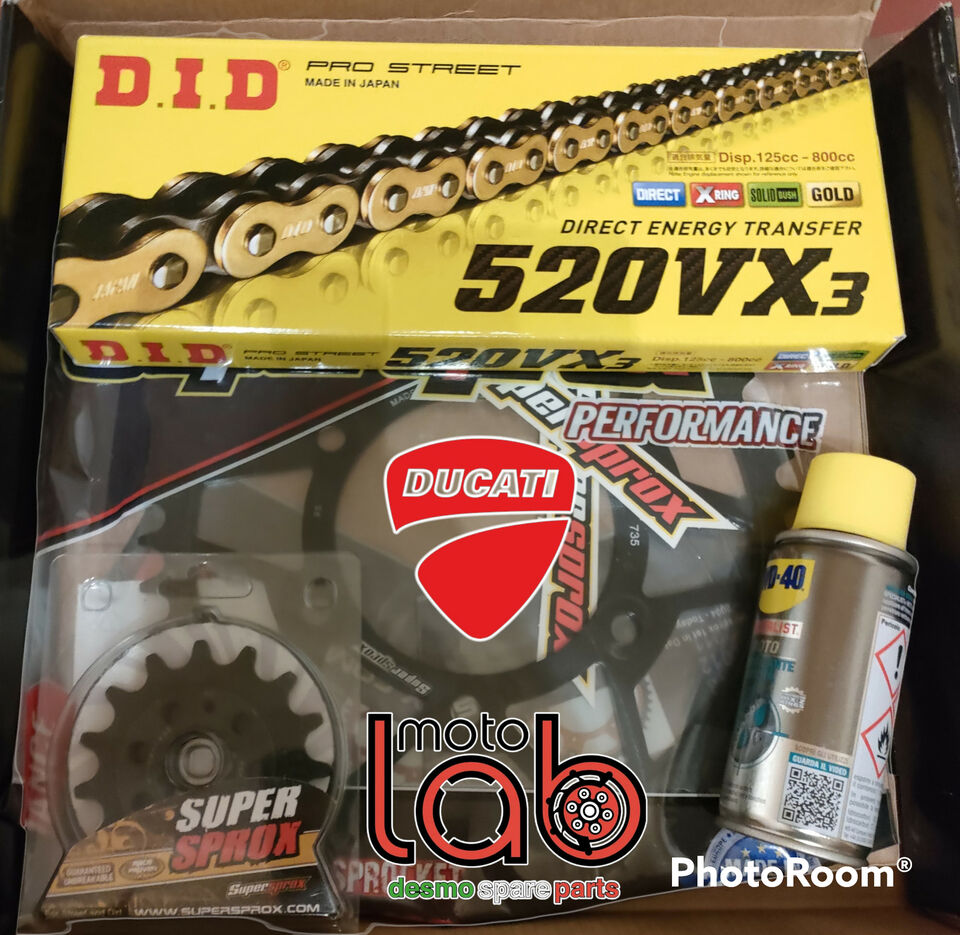 DUCATI 696 Monster KIT trasmissione did professional