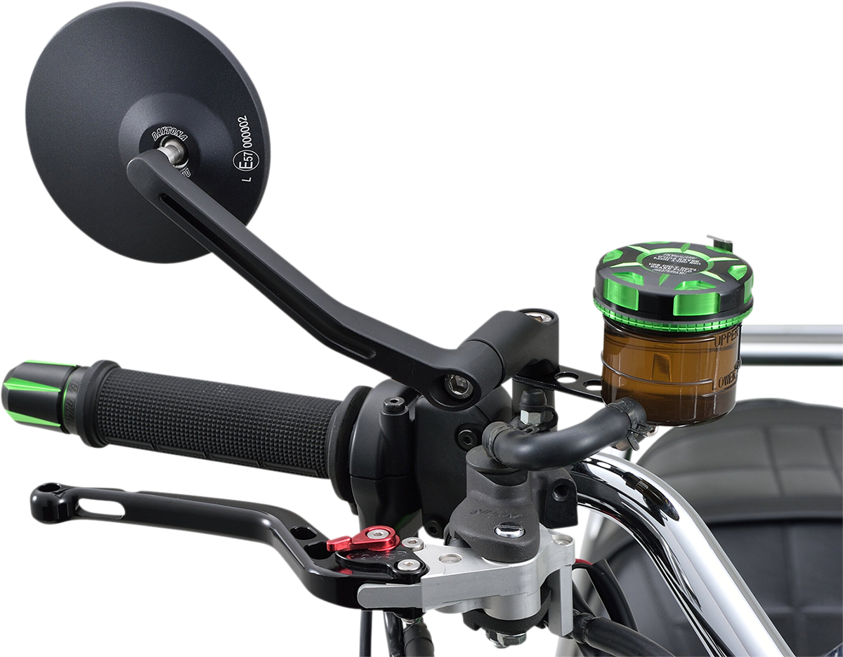 Specchietti per DUCATI DAYTONA 8D-MIRROR-3 ROUND ROD ALU BK 9429