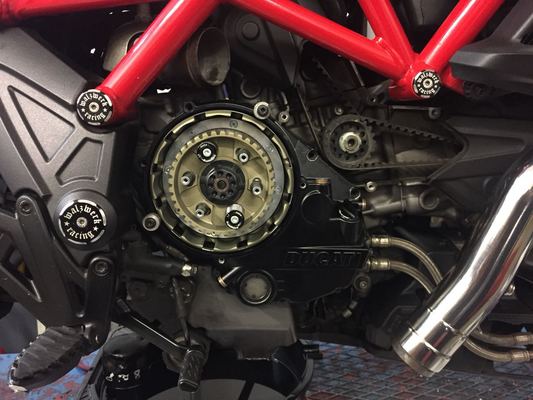 KIT TRASFORMAZIONE FRIZIONE DA BAGNO D'OLIO A FRIZIONE ANTISALTELLAMENTO A SECCO PER DUCATI DIAVEL 1200
