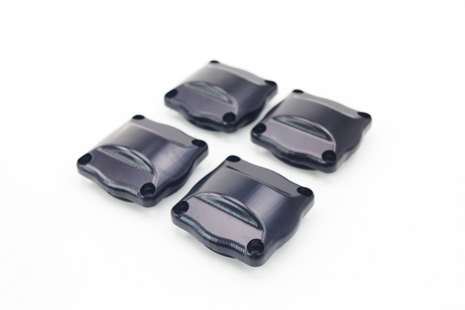 Kit 4 Cover Valvole per DUCATI MONSTER, HYPER, SCRAMBLER, MULTISTRADA | spedizione grautita