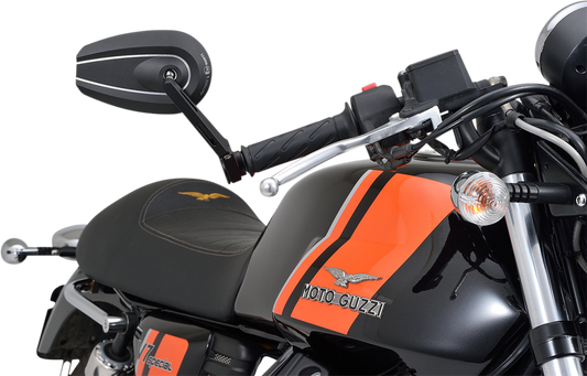 Specchietti per DUCATI DAYTONA D-MIRROR-6 BAREND LONG ALU BK