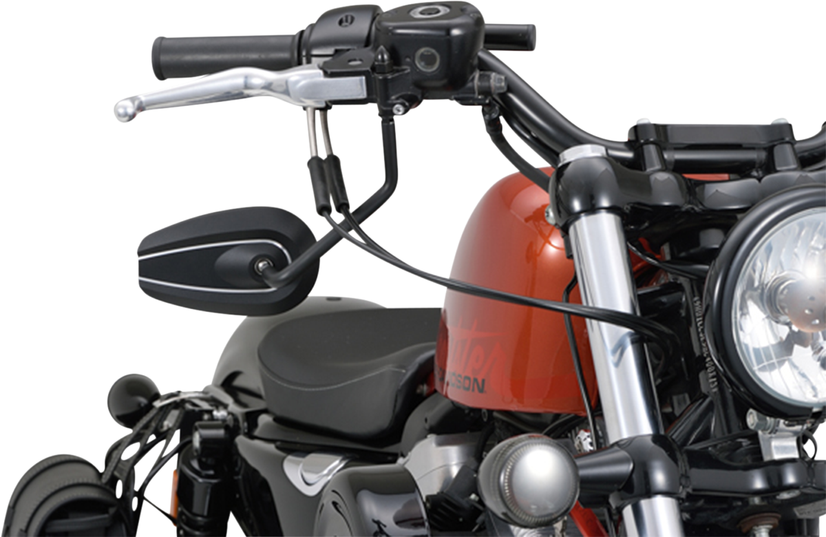 Specchietti per DUCATI DAYTONA D-MIRROR-6 ROD LEFT ALU BK