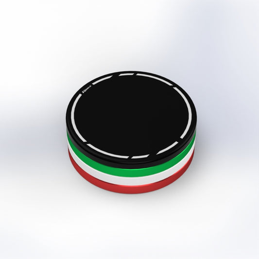 Tappo liquido freno posteriore tricolore per Ducati