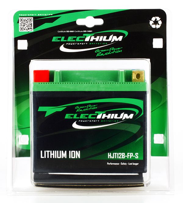 Electhium - Batteria al litio Per Ducati  cca 350 MONTA PERFETTAMENTE NEL PORTA BATTERIA DUCATI I.E.