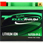 Electhium - Batteria al litio Per Ducati  cca 350 MONTA PERFETTAMENTE NEL PORTA BATTERIA DUCATI I.E.