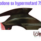 Nuovo Fianchetto Paratia SX originale Ducati Hypermotard 796