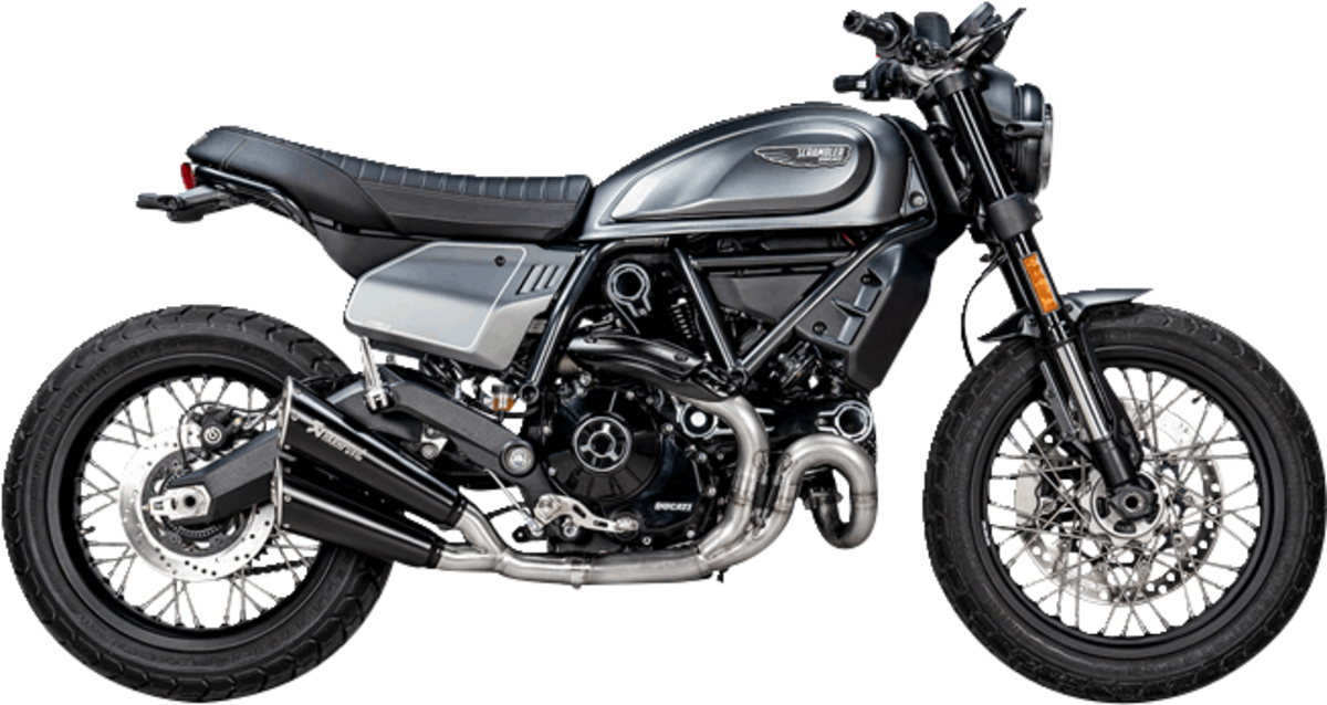 Collettore in titanio AKRAPOVIC DUCATI SCRAMBLER