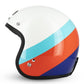 Jet Cafe Racer GASOLINE Bianco / Sky Blue / Shiny Red - Taglia XXL