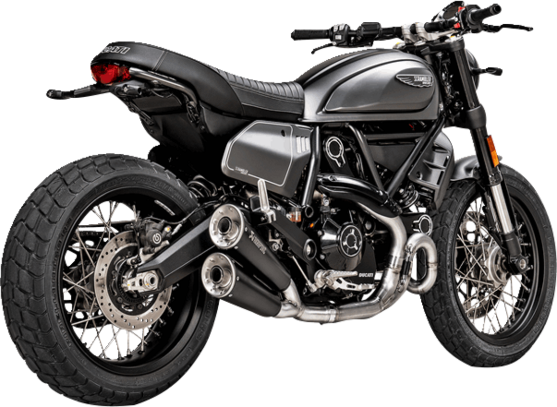 Collettore in titanio AKRAPOVIC DUCATI SCRAMBLER