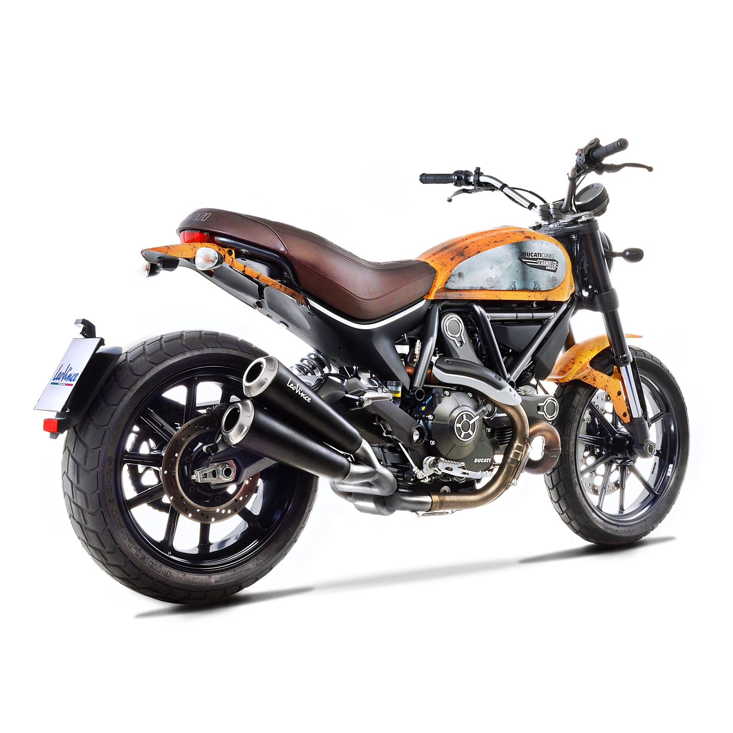 Silenziatore slip-on GP Duals DUCATI SCRAMBLER