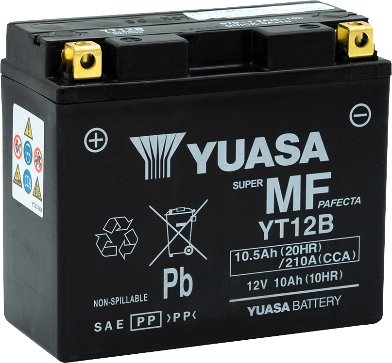 Batteria YUASA YT12B(WC) Maintenance-Free Battery DUCATI MULTISTRADA SCRAMBLER MONSTER DIAVEL HYPER