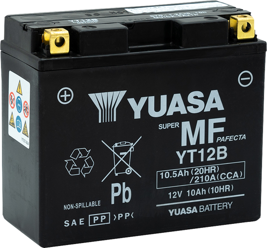Batteria YUASA YT12B(WC) Maintenance-Free Battery DUCATI MULTISTRADA SCRAMBLER MONSTER DIAVEL HYPER