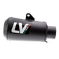 Silenziatore LV-10 nero completo Slip-On DUCATI SCRAMBLER