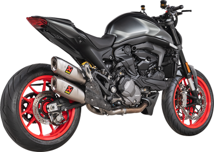 Tubo di raccordo acciaio inossidabile AKRAPOVIC DUCATI DESERT MONSTER