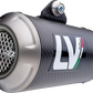 Silenziatore slip-on LV-10 in carbonio DUCATI SCRAMBLER