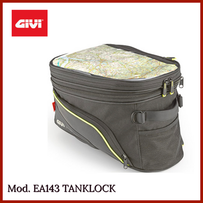 Borsa TANKLOCK per moto Enduro 21 lt estensibile fino a 27 lt. ea143