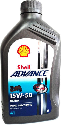 OLIO SHELL ULTRA 15 50 W SINTETICO CONFEZIONE DA 1 LITRO