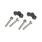 Coppia Riser Manubrio Rialzati +10mm per DUCATI