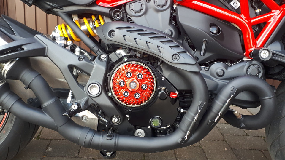 KIT TRASFORMAZIONE FRIZIONE DA BAGNO D'OLIO A FRIZIONE ANTISALTELLAMENTO A SECCO PER DUCATI MONSTER 821