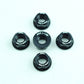 KIT 5 DADI IN ERGAL 7075 T6 con filetto M10x1.25 DUCATI HYPERMOTARD, MONSTER, SCRAMBLER, MULTISTRADA