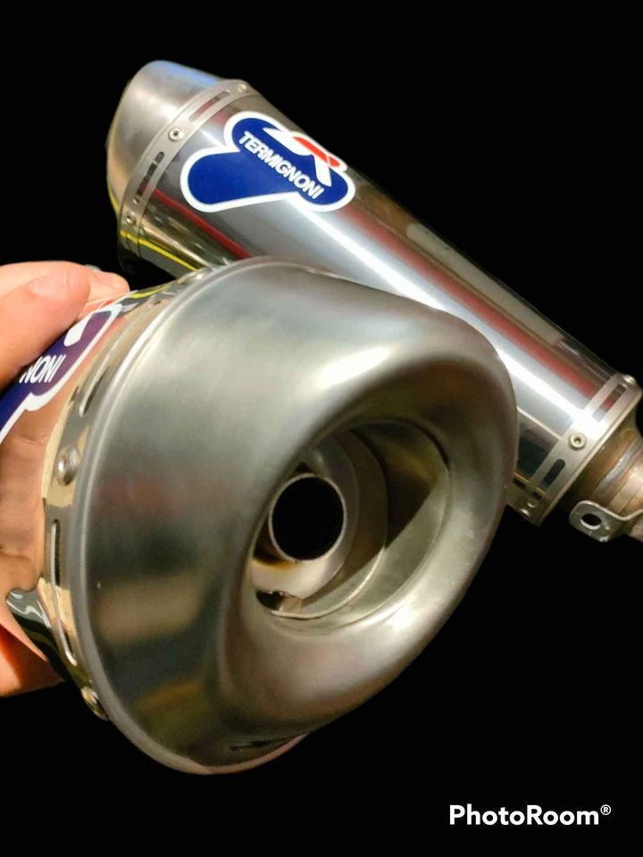NUOVI TERMIGNONI per Ducati Monster 696 796 1100 con db killer estraibile