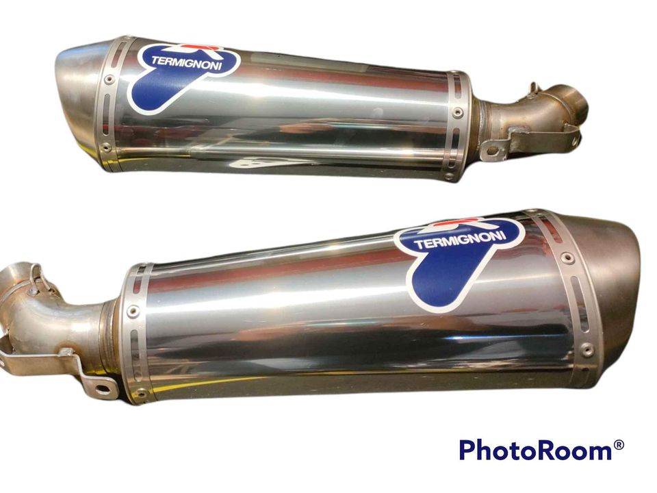 NUOVI TERMIGNONI per Ducati Monster 696 796 1100 con db killer estraibile