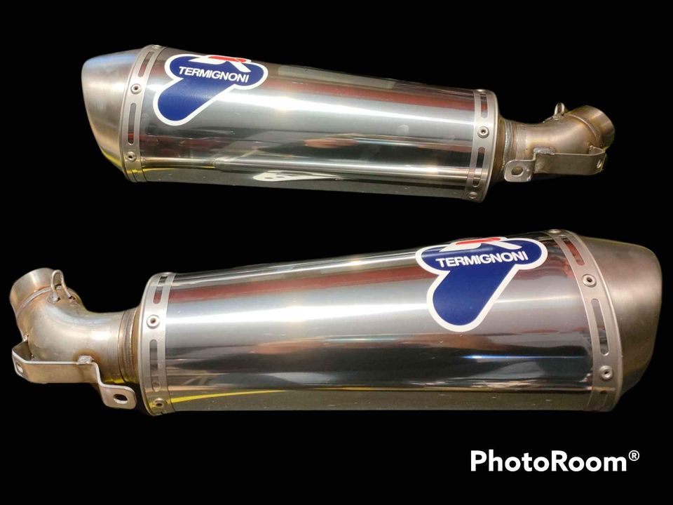 NUOVI TERMIGNONI per Ducati Monster 696 796 1100 con db killer estraibile