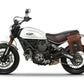 Borsa Laterale Shad + supporto attacco per Ducati Scrambler 800 400 Colore Nero foto demo