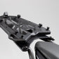 Portabagagli STREET-RACK. Nero. Ducati Multistrada 1200 Enduro/950/1260 + Piatto adattatore per portabagagli STREET-RACK. Per Givi / Kappa con Monokey. Nero .SW MOTECH -