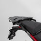 Portabagagli STREET-RACK. Nero. Ducati Multistrada 1200 Enduro/950/1260 + Piatto adattatore per portabagagli STREET-RACK. Per Givi / Kappa con Monokey. Nero .SW MOTECH -
