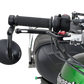 Specchietti per DUCATI DAYTONA D-MIRROR-3 ROUND BAREND ALU BK