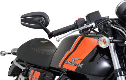 Specchietti per DUCATI DAYTONA D-MIRROR-6 BAREND SHORT ALU BK
