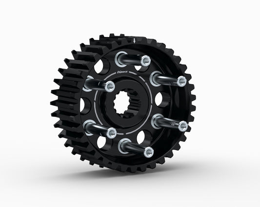 X DUCATI CAMPANA + TAMBURO FRIZIONE A SECCO .LEGGI IN DESCRIZIONE PER MODELLO E INFO COLORE NERO