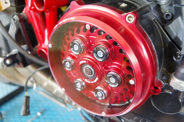 KIT TRASFORMAZIONE FRIZIONE DA BAGNO D'OLIO A FRIZIONE ANTISALTELLAMENTO A SECCO PER DUCATI 848