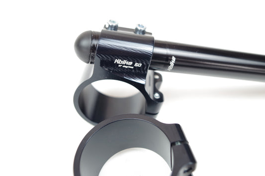 Semimanubri 50mm 10 gradi per DUCATI MONSTER 696 796 1100 1000 S2R S4 | spedizione gratuita