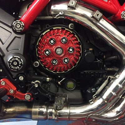 KIT TRASFORMAZIONE FRIZIONE DA BAGNO D'OLIO A FRIZIONE ANTISALTELLAMENTO A SECCO PER DUCATI DIAVEL 1200