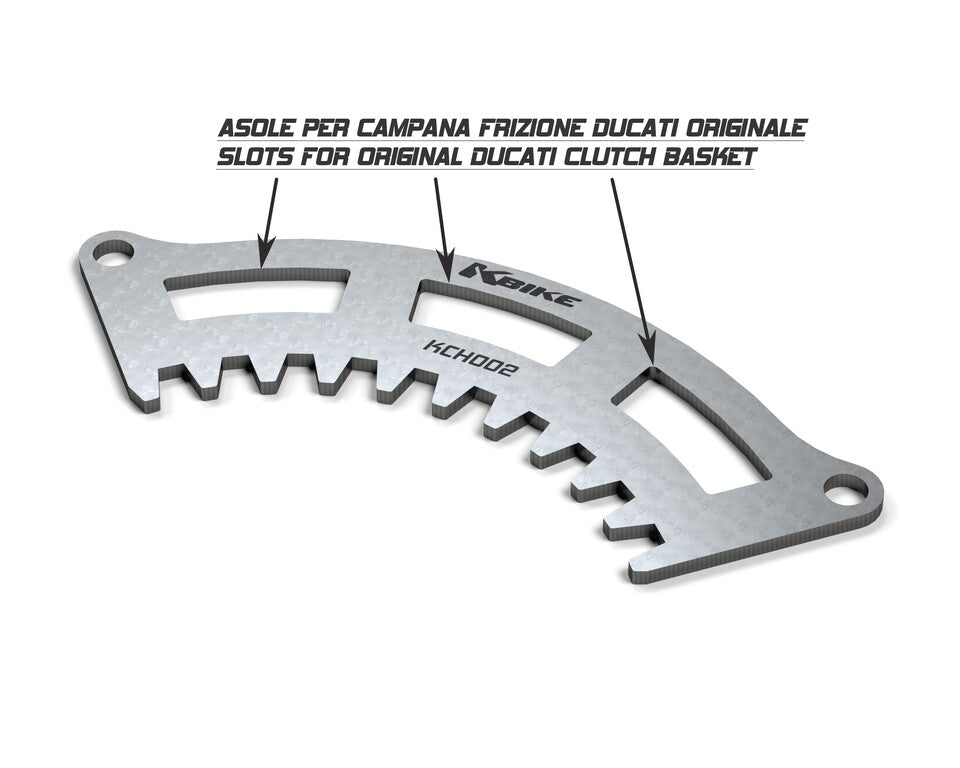 Chiave blocca frizione piastra in acciaio Ducati con frizione a secco
