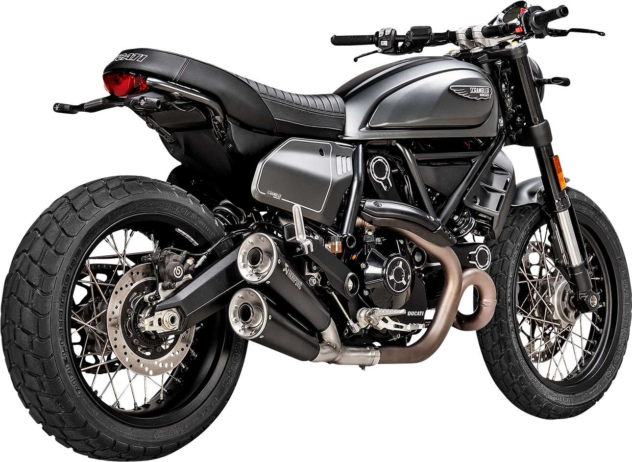 Slip-On Line Muffler AKRAPOVIC DUCATI SCRAMBLER