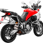 Silenziatore slip-on AKRAPOVIC in titanio DUCATI MULTISTRADA